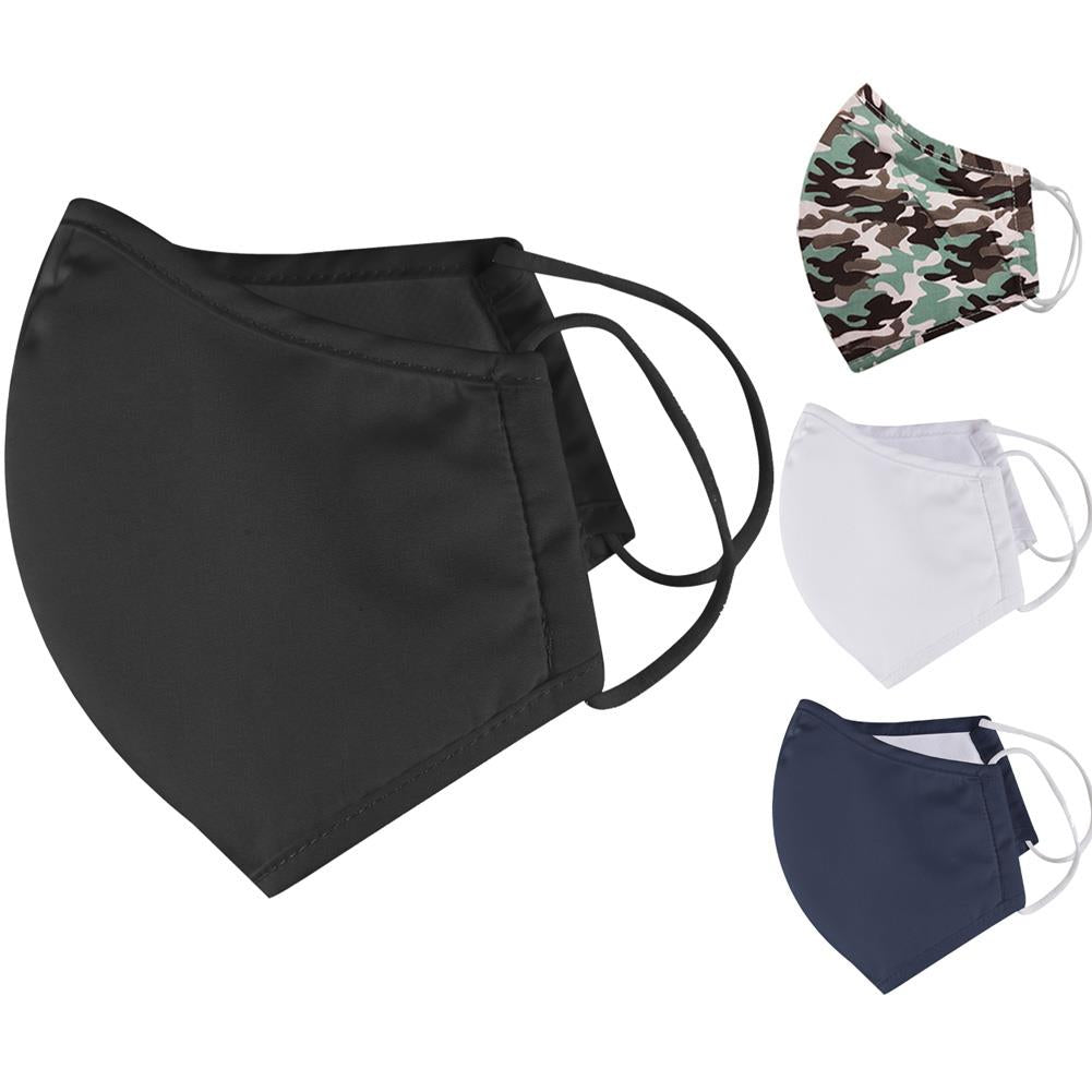 3-Layer Reusable Antibacterial Face Covering (5 Pack)